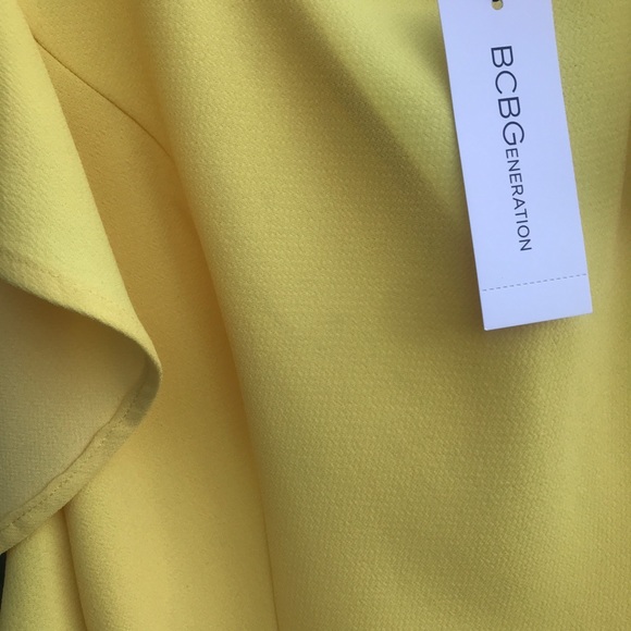 New with Tags BCBGeneration Lemonade color dress - Picture 6 of 8